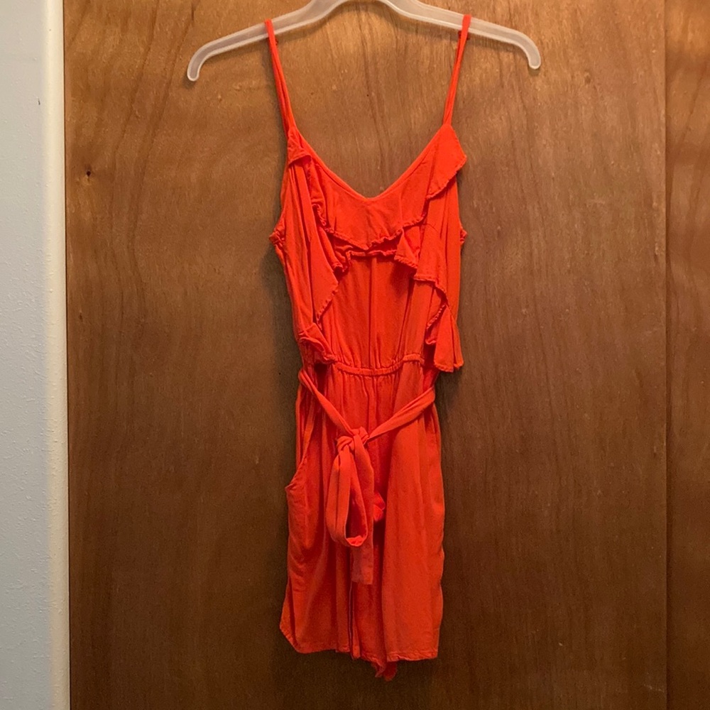 Orange Romper